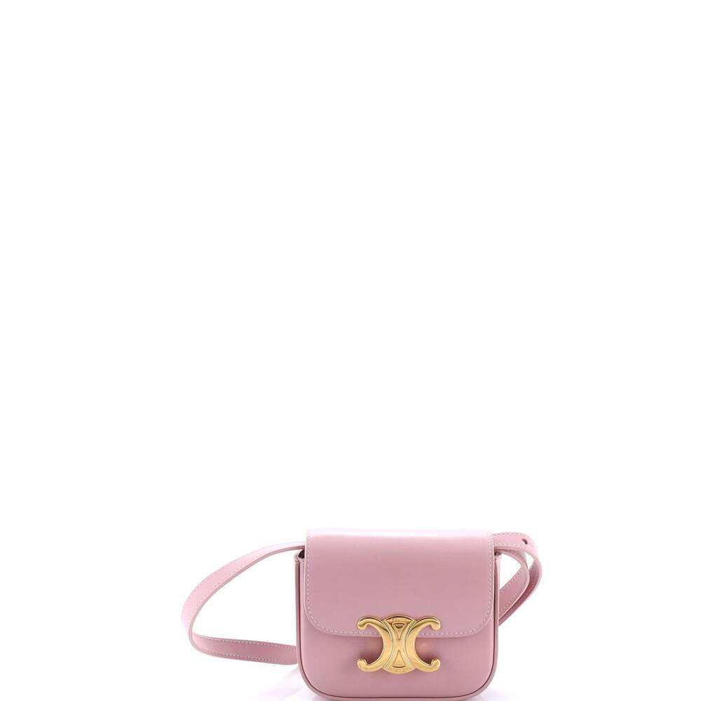 Celine Triomphe Shoulder Bag Smooth #254822C10B
